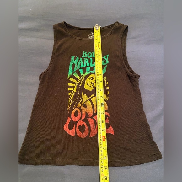 Bob Marley One Love women’s tank top size small black - Picture 6 of 9
